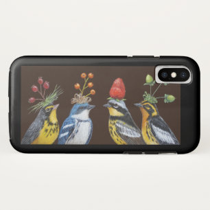 Warblers on Berry Hat Night iPhone case
