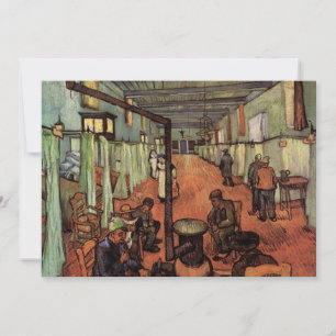Ward in the Hospital in Arles by Vincent van Gogh