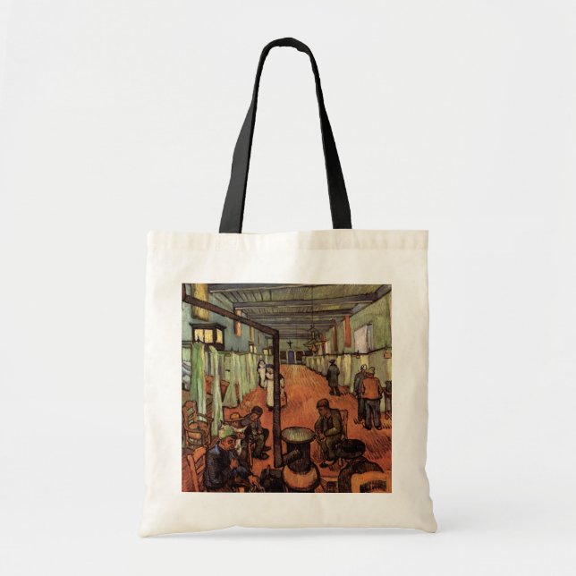 Ward in the Hospital in Arles by Vincent van Gogh Tote Bag (Front)