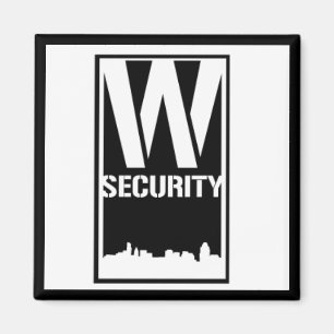 Ward Security Square Magnet