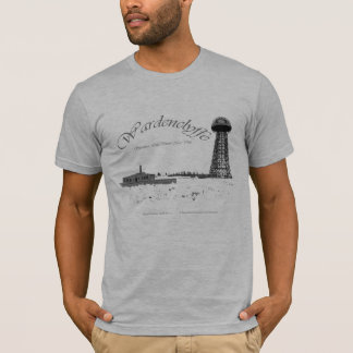 Wardenclyffe-Nikola Tesla-Wireless Pwer T-Shirt