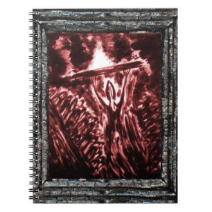 Warding Off Evil Spiral Notebook