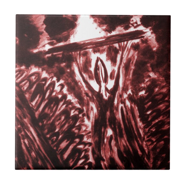 Warding Off Evil Tile (Front)