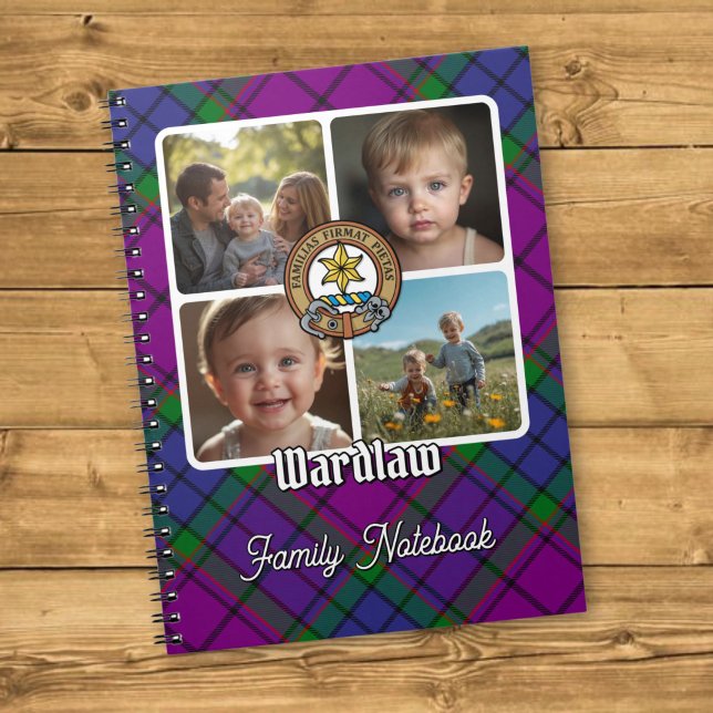 Wardlaw Family Photo Collage Notebook (Creator Uploaded)