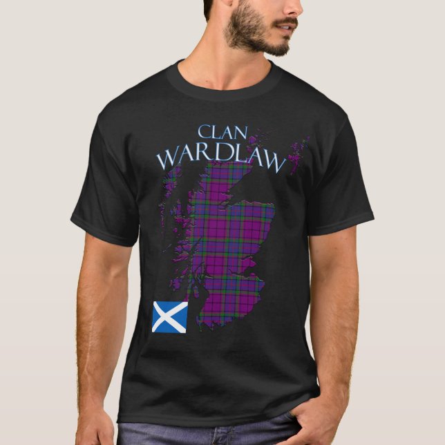 Wardlaw Scottish Clan Tartan Scotland T-Shirt (Front)