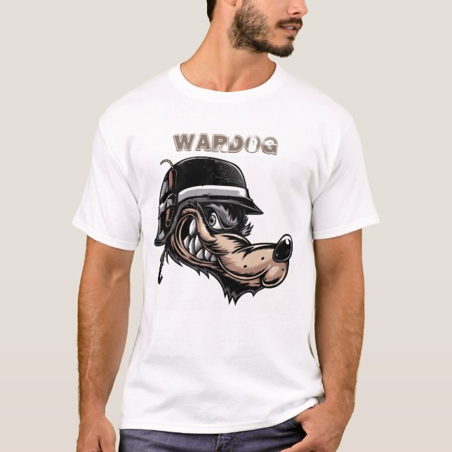 Wardog design Men's Basic T-Shirt (Front)