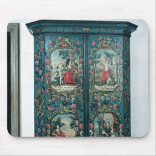 Wardrobe decorated with scenes of the four mouse pad