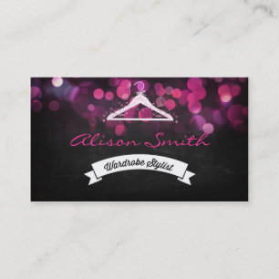 Wardrobe Stylist Business Card