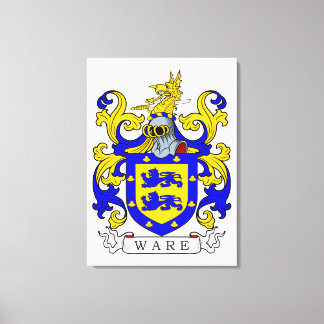 Ware Coat of Arms I Canvas Print