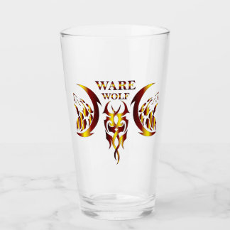 Ware Wolf Drinkware Glass