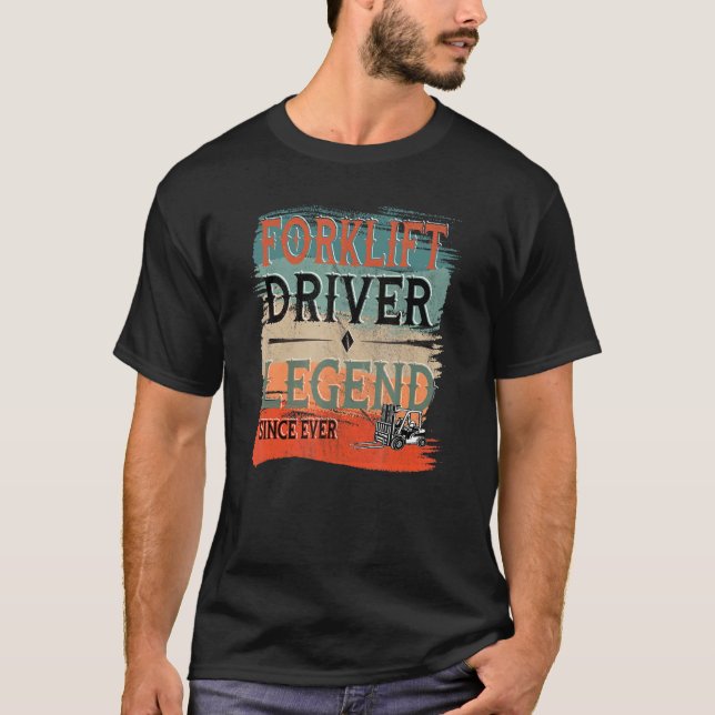 Warehouse Forklift driver T-Shirt (Front)