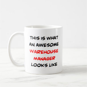 warehouse manager, awesome coffee mug
