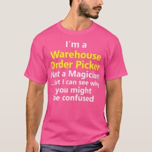 Warehouse Picker Packer Associate Job Night Shift  T-Shirt