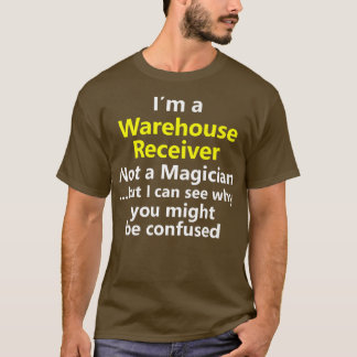 Warehouse Receiver Associate Worker Job Night Shif T-Shirt