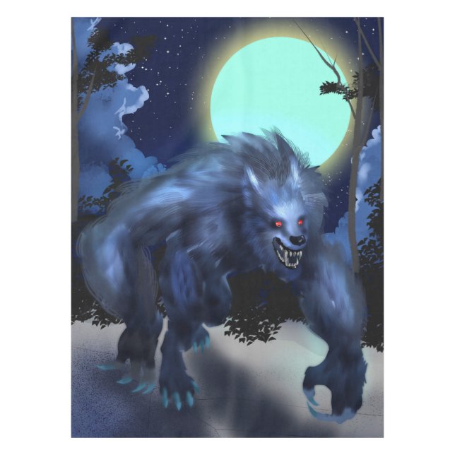 Warewolf  tablecloth (Front)