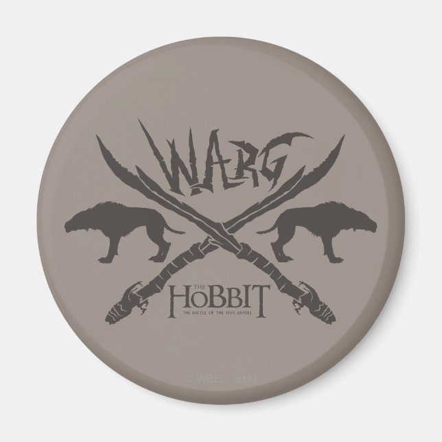 Warg Movie Icon Magnet (Front)