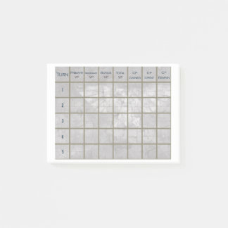 Warhammer 40K Score Tracker; 10th Edition Post-It  Notes