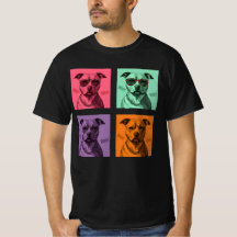 Warhol Style Pitbull: BRUH! Pop Art