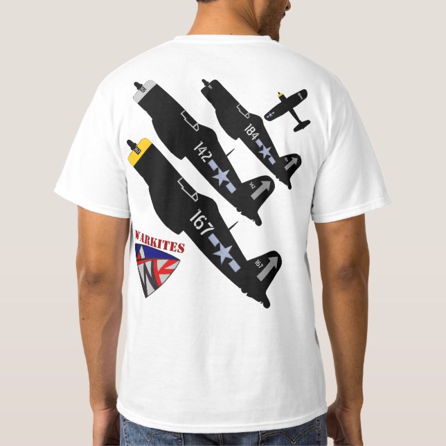 Warkites F4U Corsair VF-84 T-Shirt (Back)