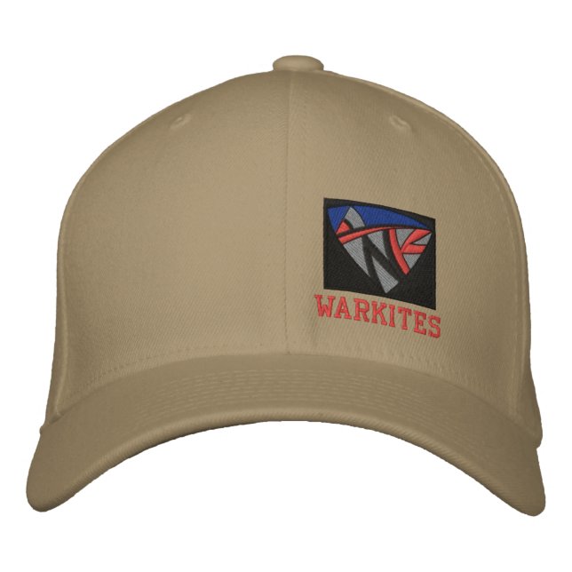 Warkites-left panel embroidered hat (Front)
