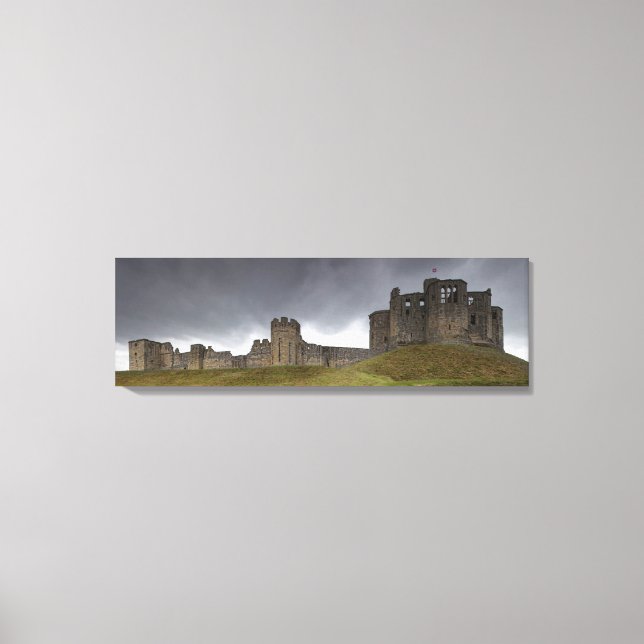 Warkworth Castle Canvas Print (Front)