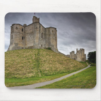 Warkworth Castle in Northumberland, England Mouse Pad