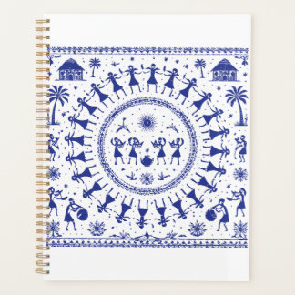 Warli Art Indian Tribal Illustration Planner