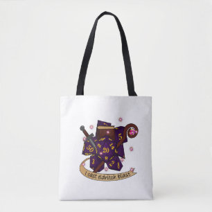 Warlock Dice Design Tote Bag