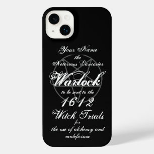 Warlock, Wizard, Witch Trials Gothic  iPhone 14 Plus Case