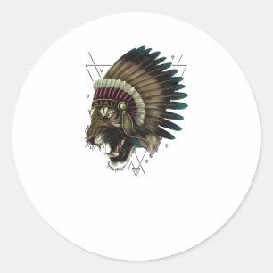 Warlord Classic Round Sticker