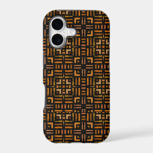 Warm African Geometric Tribal Design 2