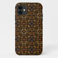 Warm African Geometric Tribal Design 2