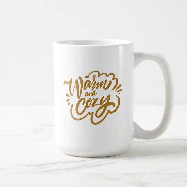 Warm and Cosy Coffee Mug (Right)