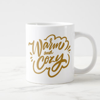 Warm and Cosy Large Coffee Mug