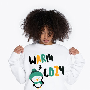 Warm And Cosy Sweatshirt, Cute Winter Sweatshirt