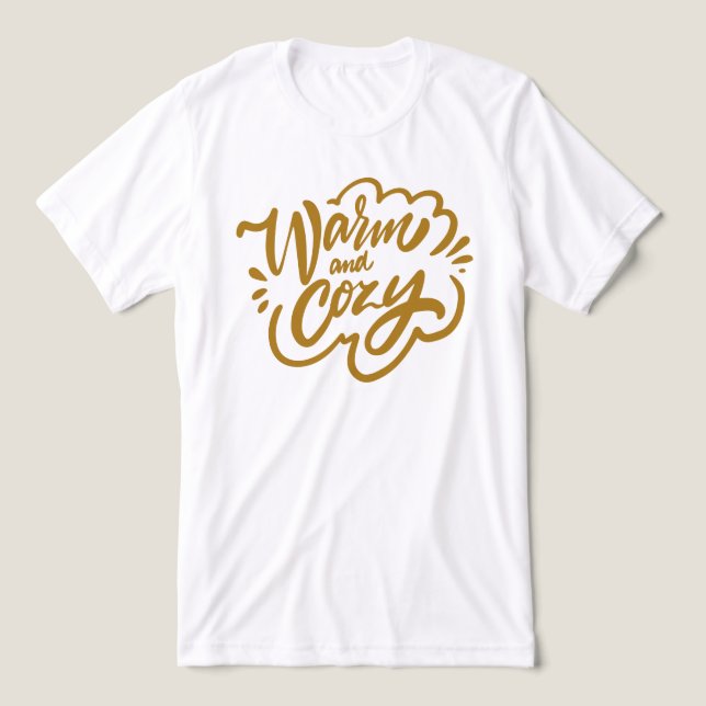 Warm and Cosy Tri-Blend Shirt (Design Front)