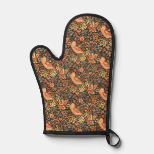 Warm and Cosy William Morris  Oven Mitt