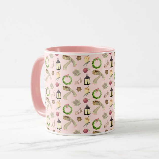 Warm and Cosy Winter Things Mug (Front Left)