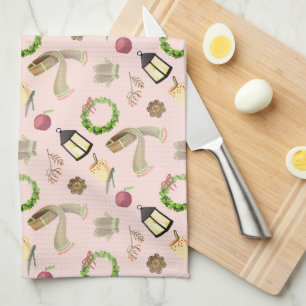 Warm and Cosy Winter Things Tea Towel