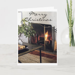 ***WARM AND TOASTY*** CHRISTMAS WISHES HOLIDAY CARD