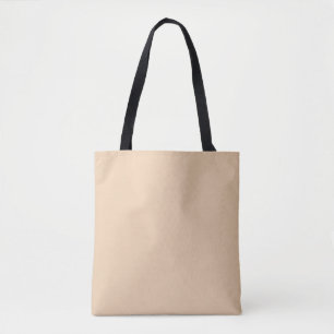 Warm Autumn Blonde Solid Colour Print, Creamy Beig Tote Bag