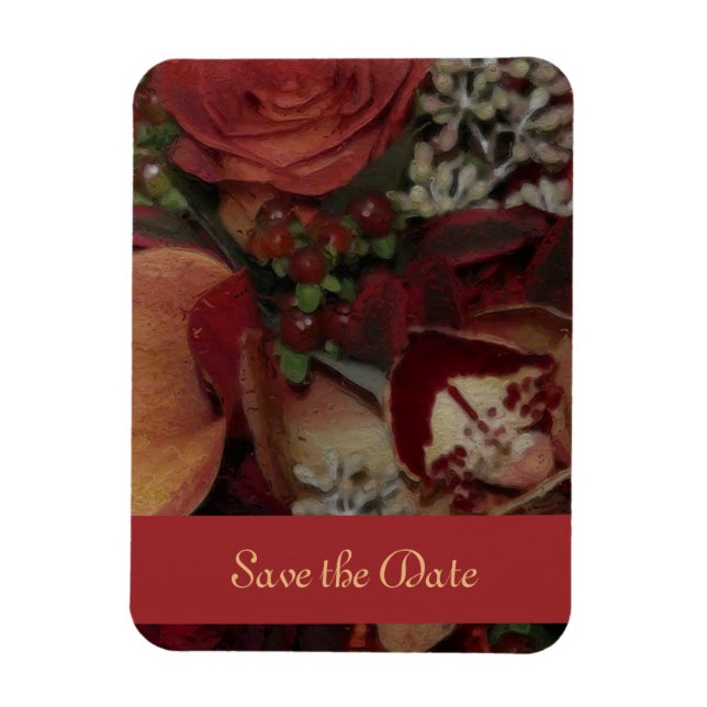 Warm Autumn Colours   Magnet (Vertical)