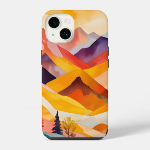 Warm Autumn Mountains iPhone 14 Case