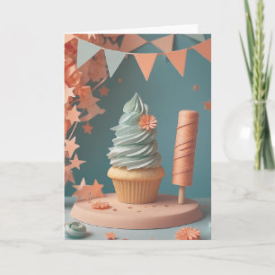 Warm Backyard Birthday Memories Card