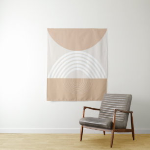 Warm Beige Sun Arch Balance #2 Tapestry