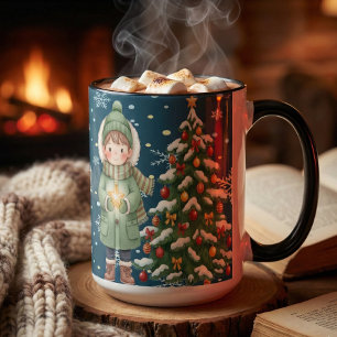 Warm Christmas Magic Custom Gifts for Everyone Mug