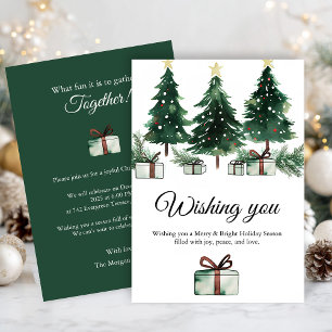 Warm Christmas Party Invitation