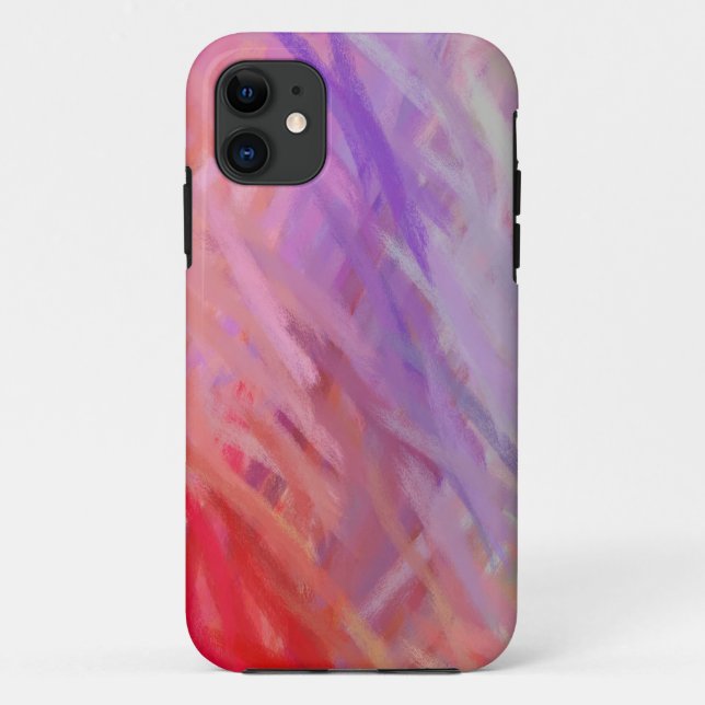 Warm Colours Abstract Art Painting 7 Case-Mate iPhone Case (Back)
