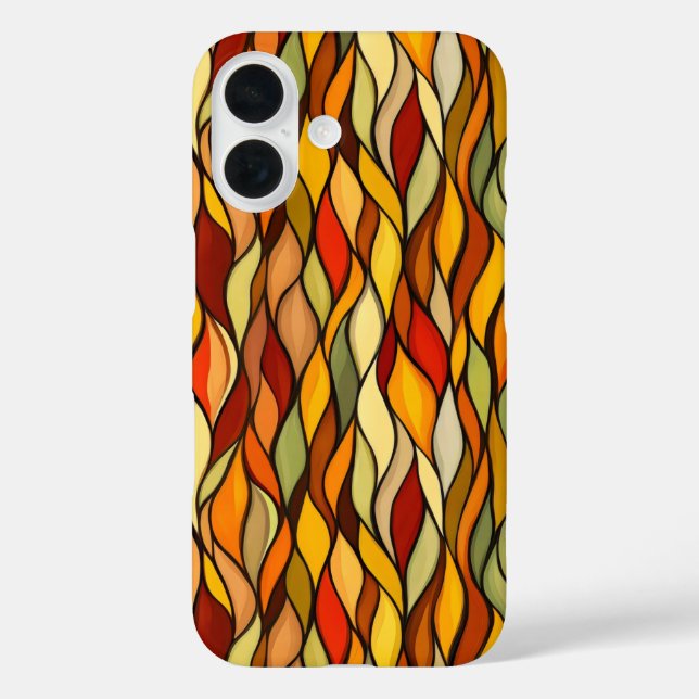 Warm Colours Abstract Fall Case-Mate iPhone Case (Back)