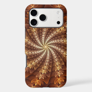 Warm Colours, Trippy Modern Fractal Art Pattern